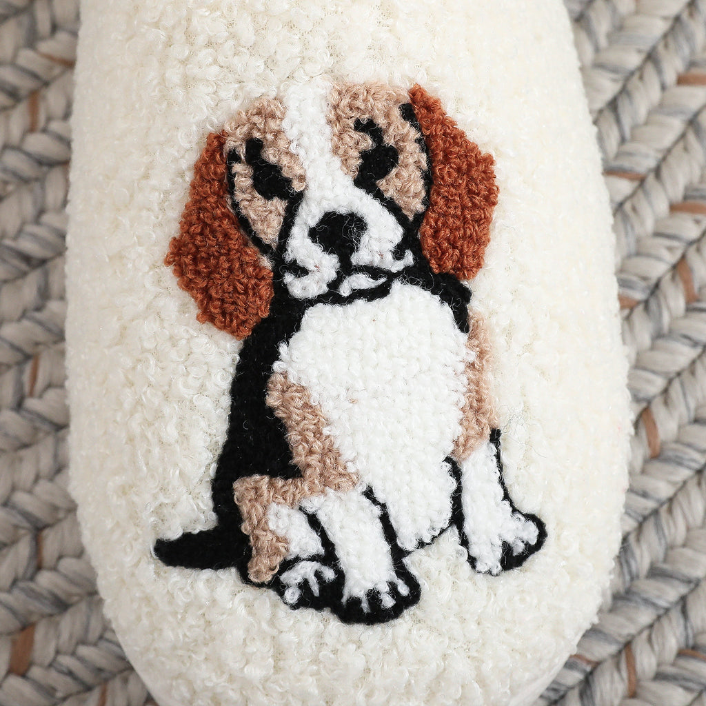 cute cartoon dog Indoor slippers